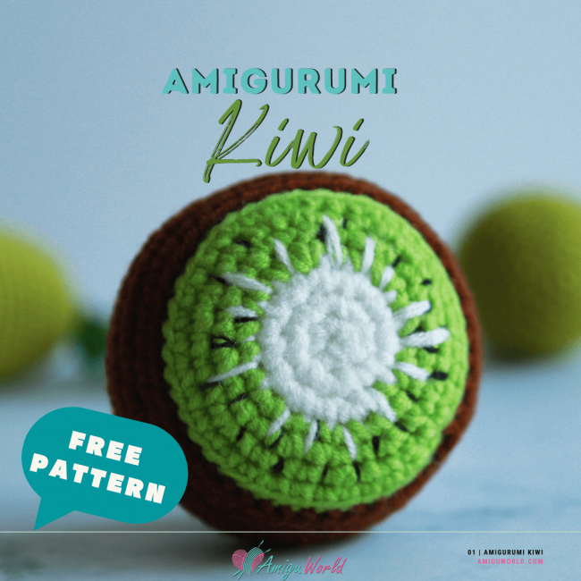 kiwi crochet pattern free