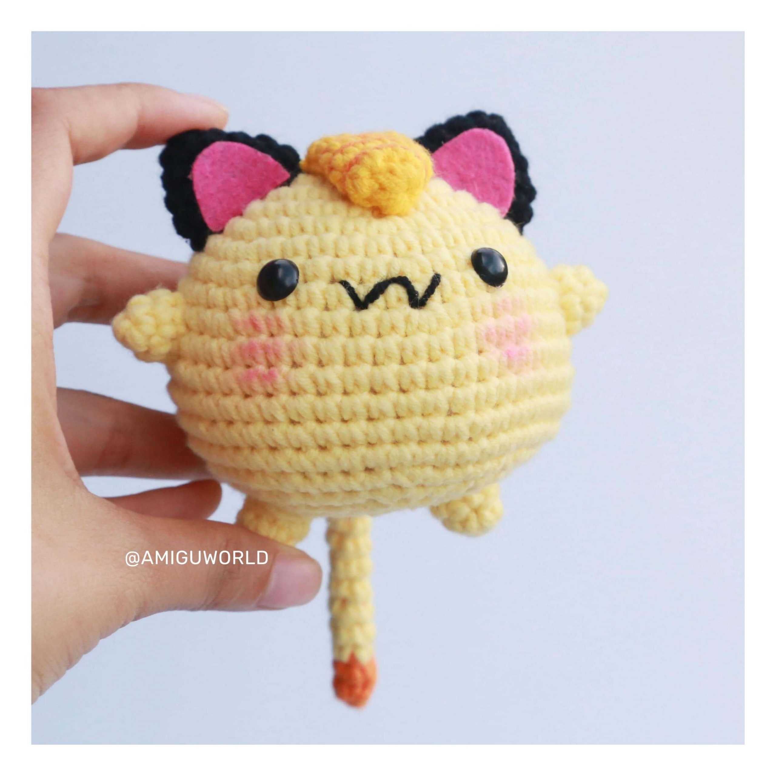 Meowth-amigurumi-crochet-pattern-by-AmiguWorld (10)
