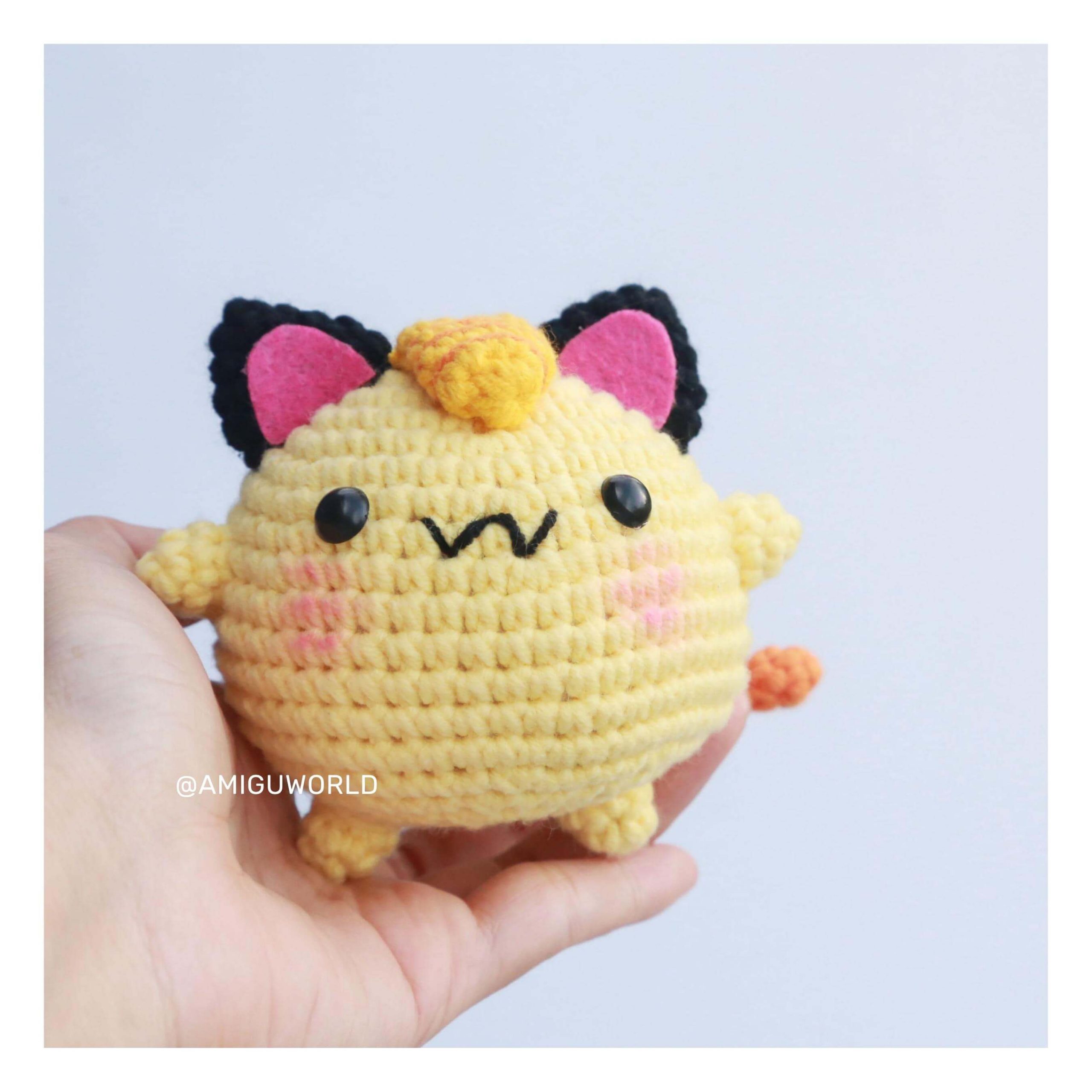 Meowth-amigurumi-crochet-pattern-by-AmiguWorld (11)