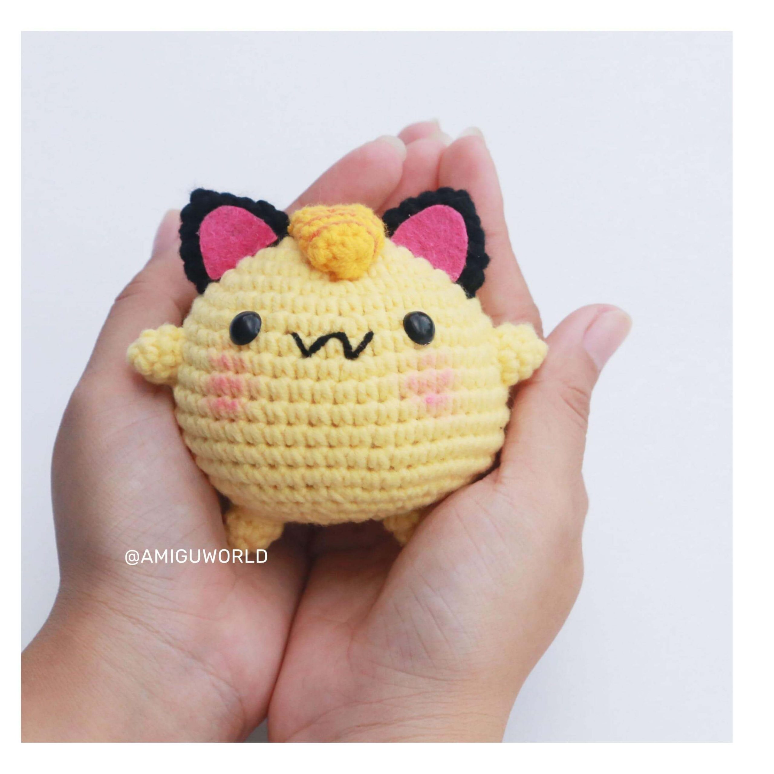 Meowth-amigurumi-crochet-pattern-by-AmiguWorld (5)
