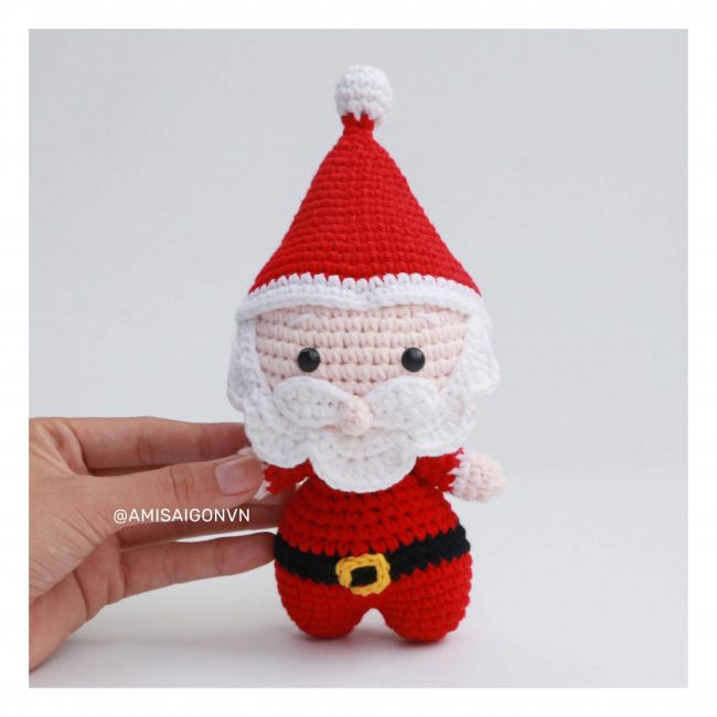 Santa Claus - Christmas | Crochet Pattern | Amigurumi Tutorial PDF in English | AmiSaigon