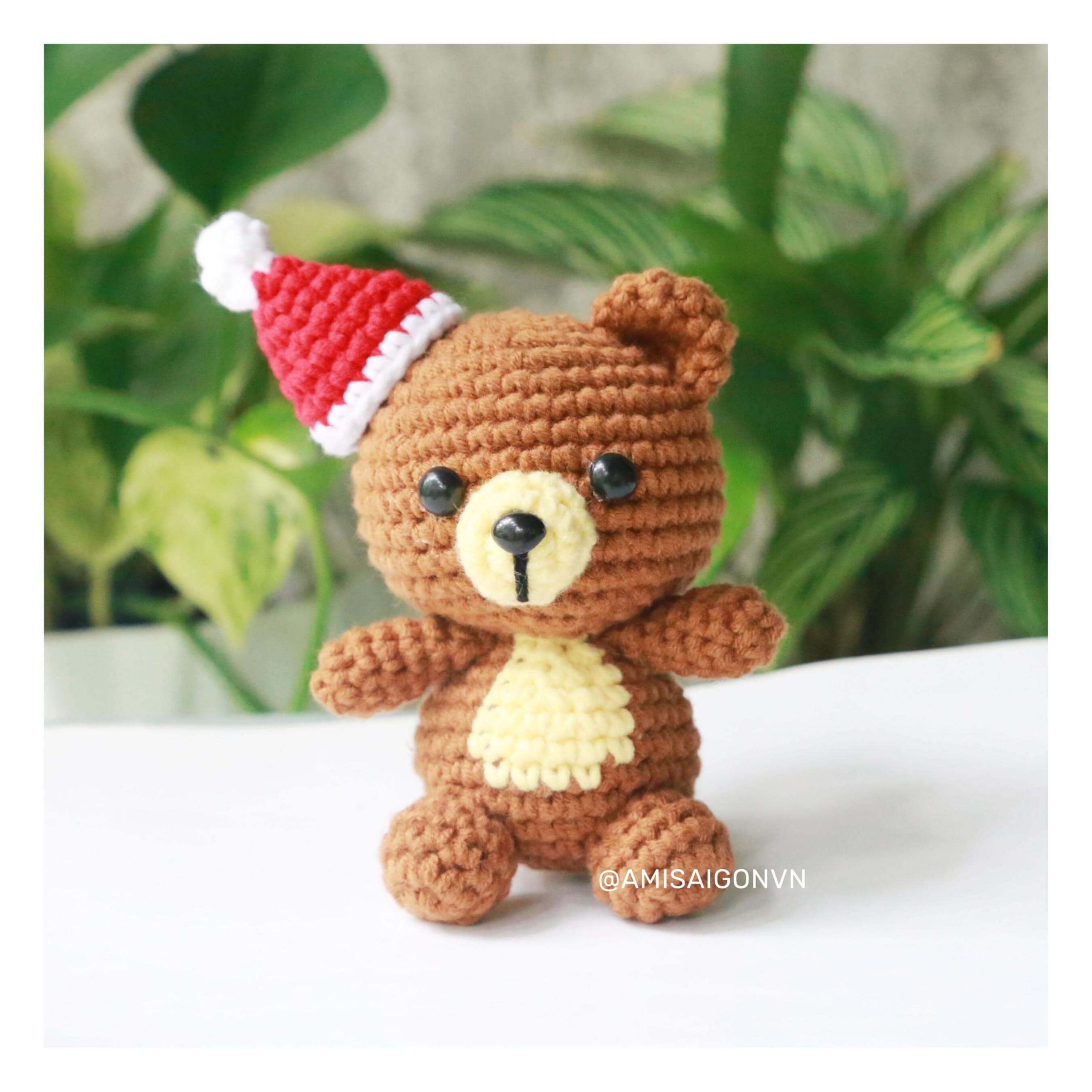 ami066S2_Teddy Bear S2 Amigurumi crochet pattern-18 pages