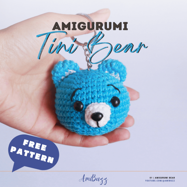 04-Bearkeychain Free Pattern by AmiBuzz-5 pages