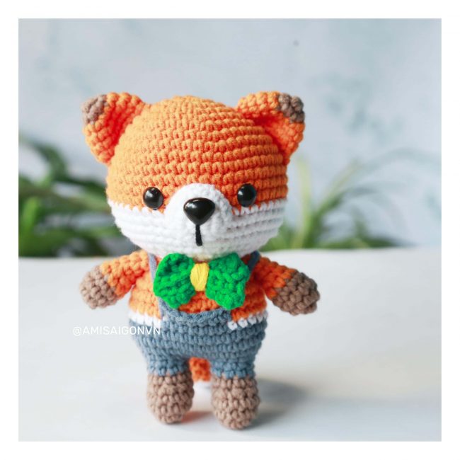 Fox Boy | Crochet Pattern | Amigurumi Tutorial PDF in English | AmiSaigon