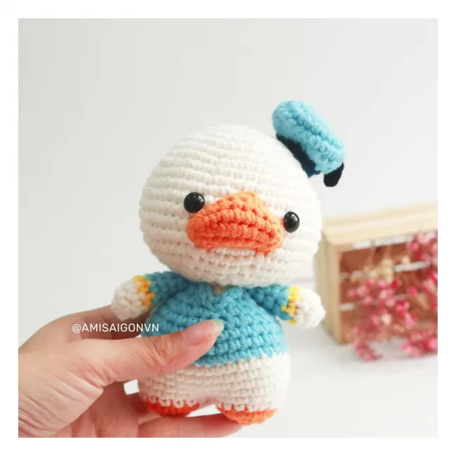 Donald - Duck | Crochet Pattern | Amigurumi Tutorial PDF in English | AmiSaigon