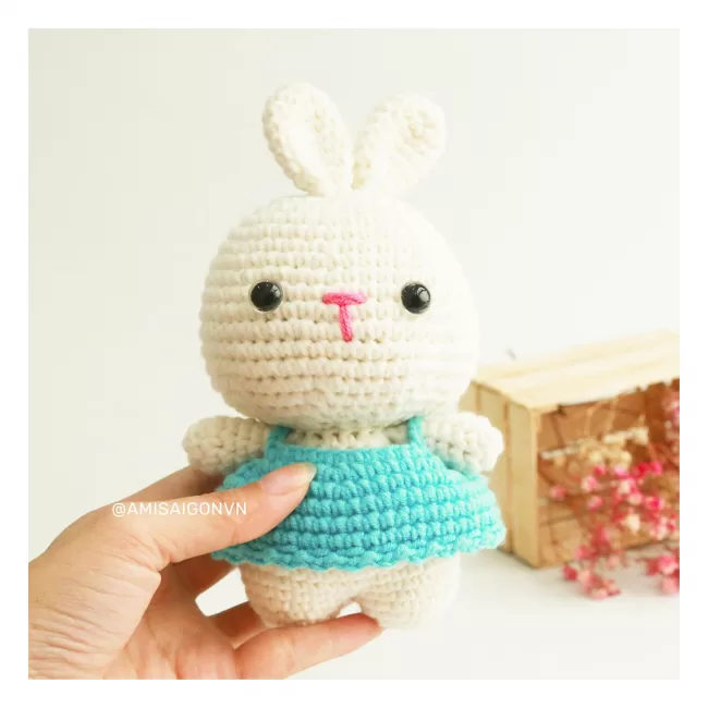 Rabbit Amigurumi | Crochet Pattern | Amigurumi Tutorial PDF in English | AmiSaigon