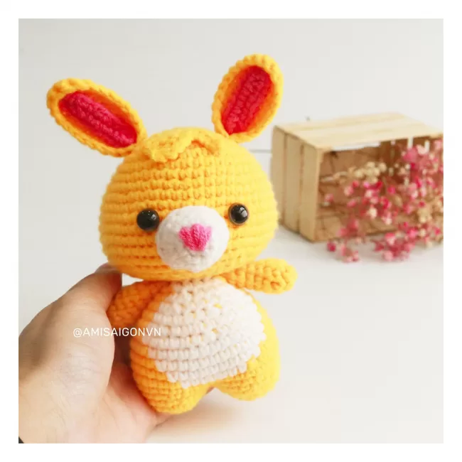 Rabbit - Character | Crochet Pattern | Amigurumi Tutorial PDF in English | AmiSaigon