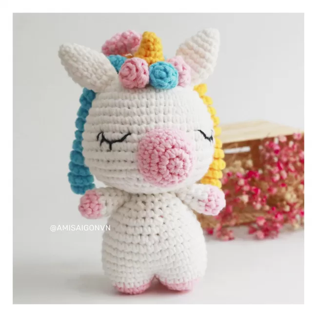 Unicorn Amigurumi | Crochet Pattern | Amigurumi Tutorial PDF in English | AmiSaigon