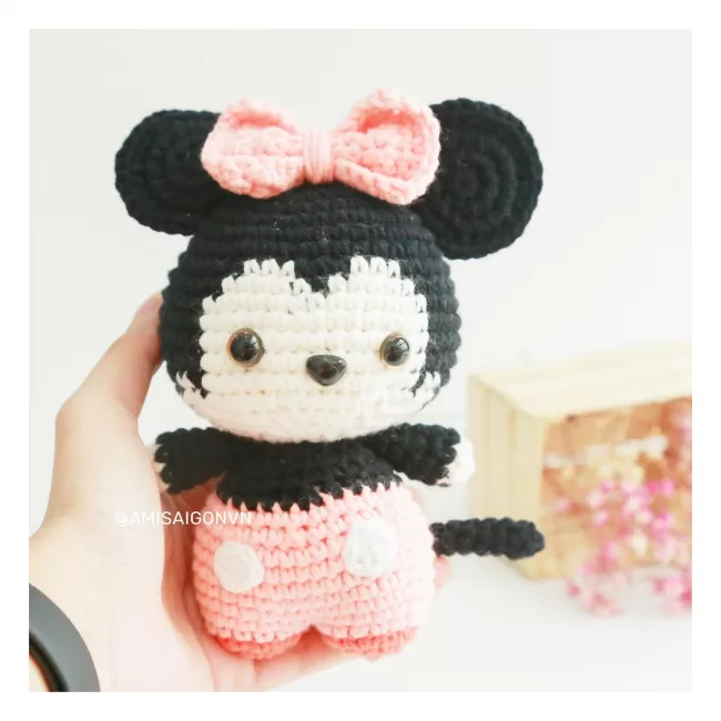 Minnie Mouse Amigurumi | Crochet Pattern | Amigurumi Tutorial PDF in English | AmiSaigon