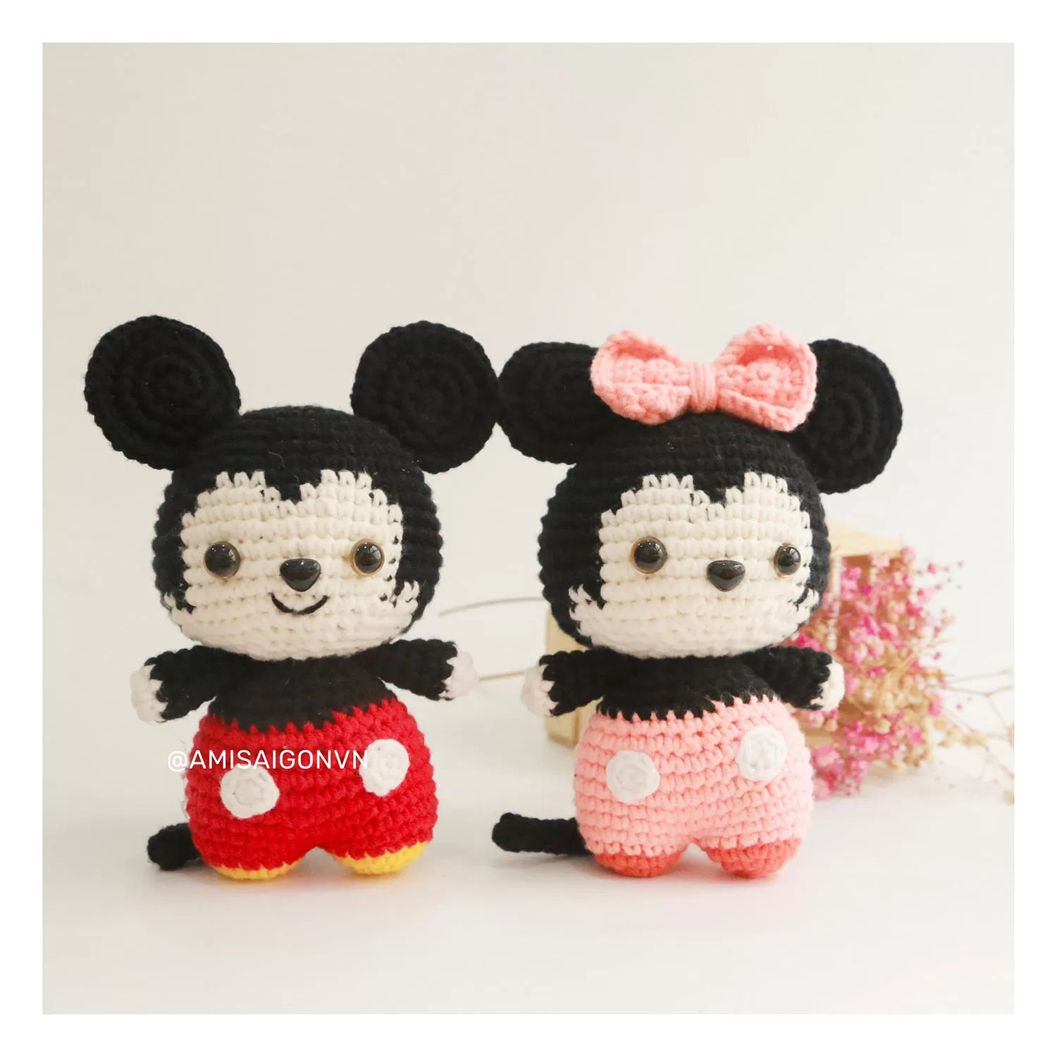 Minnie Mouse Amigurumi | Crochet Pattern | Amigurumi Tutorial PDF in English | AmiSaigon