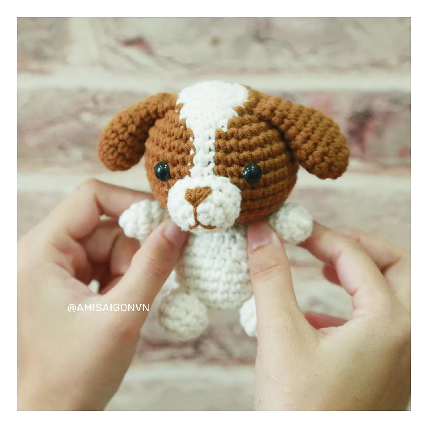 Puppy Dog Amigurumi | Crochet Pattern | Amigurumi Tutorial PDF in English | AmiSaigon