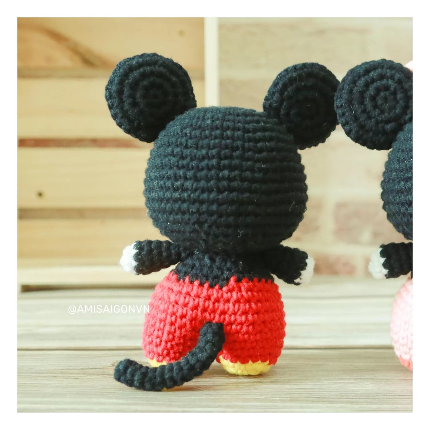 Etsy pic Mickey Mouse Amigurumi | Crochet Pattern | Amigurumi Tutorial PDF in English | AmiSaigon