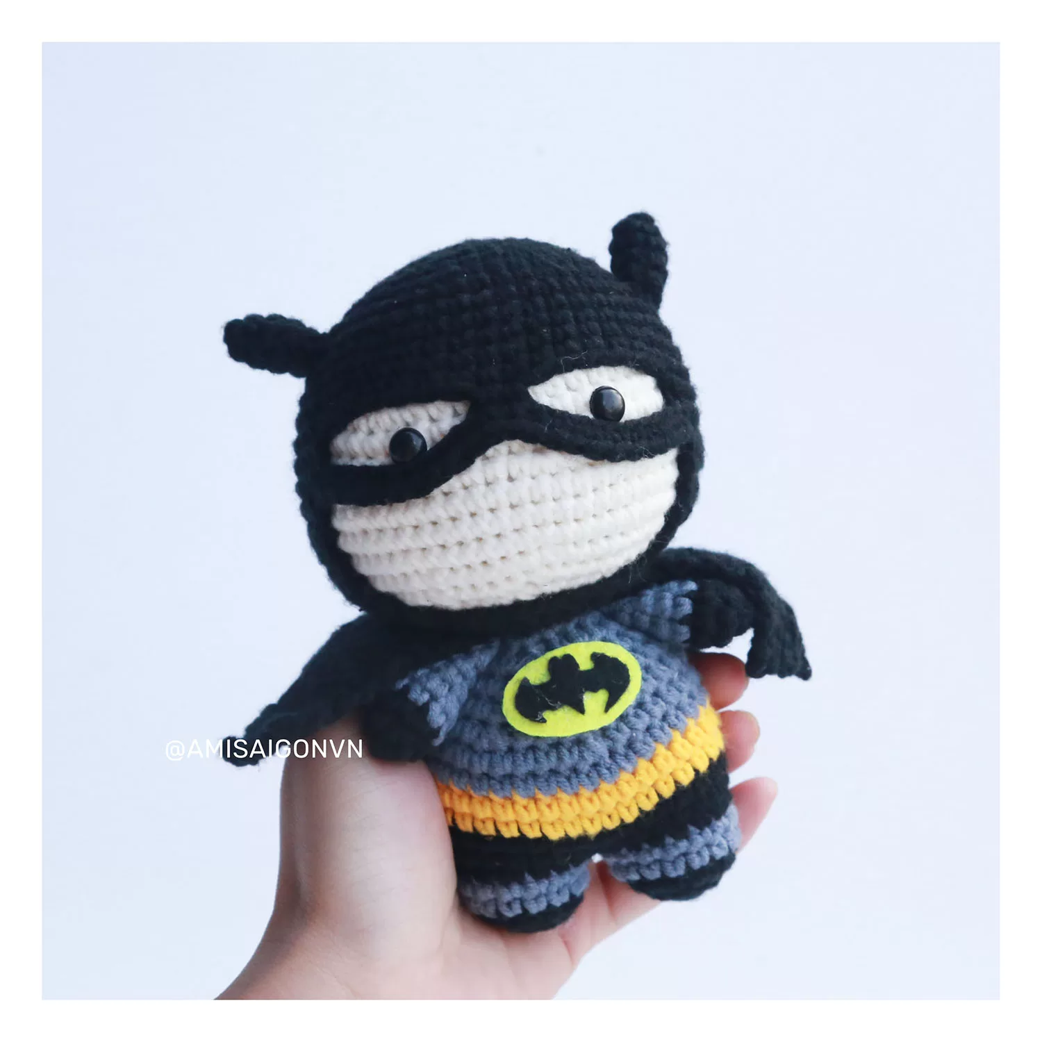 Batman Hero Amigurumi | Crochet Pattern | Amigurumi Tutorial PDF in English | AmiSaigon