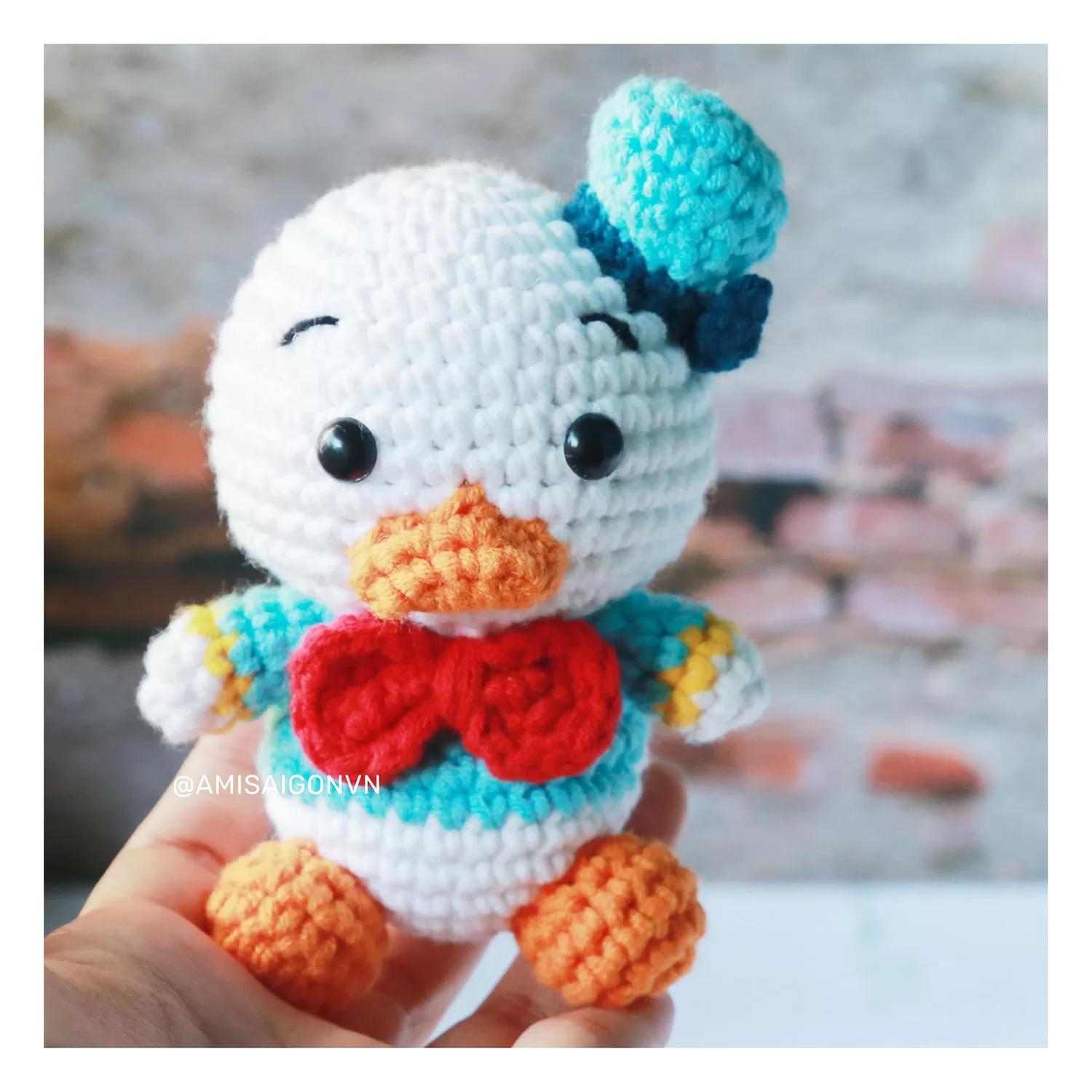 Donald Duck Amigurumi | Crochet Pattern | Amigurumi Tutorial PDF in English | AmiSaigon