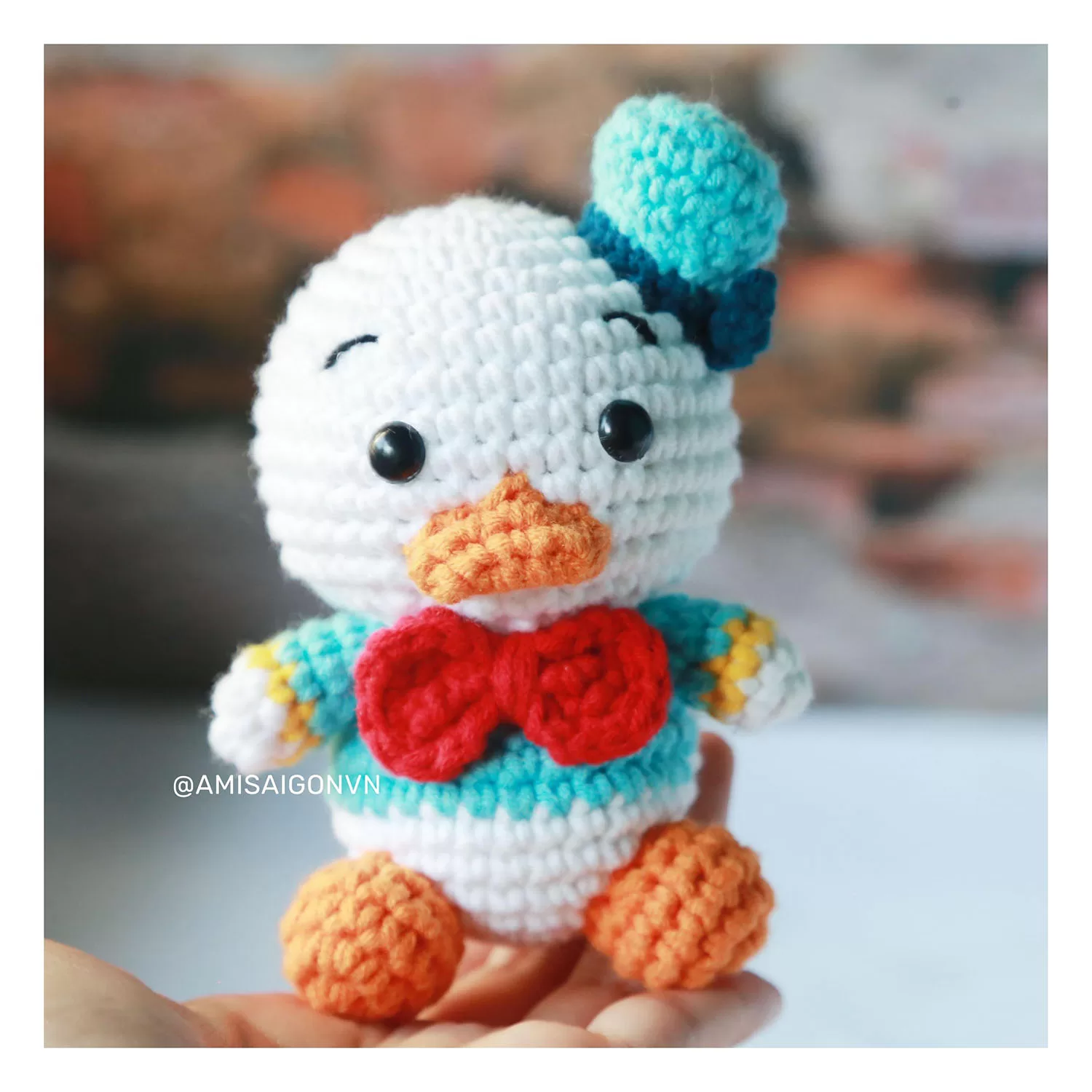 Donald Duck Amigurumi | Crochet Pattern | Amigurumi Tutorial PDF in English | AmiSaigon