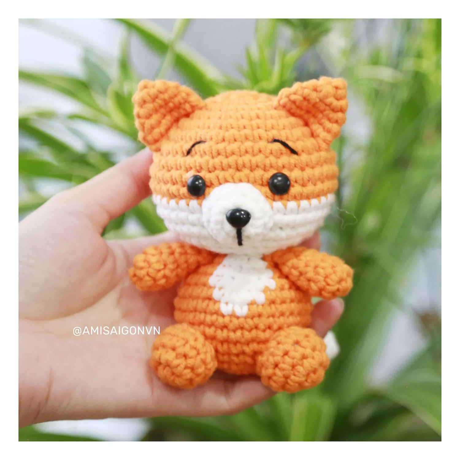 Baby Fox Amigurumi | Crochet Pattern | Amigurumi Tutorial PDF in English | AmiSaigon