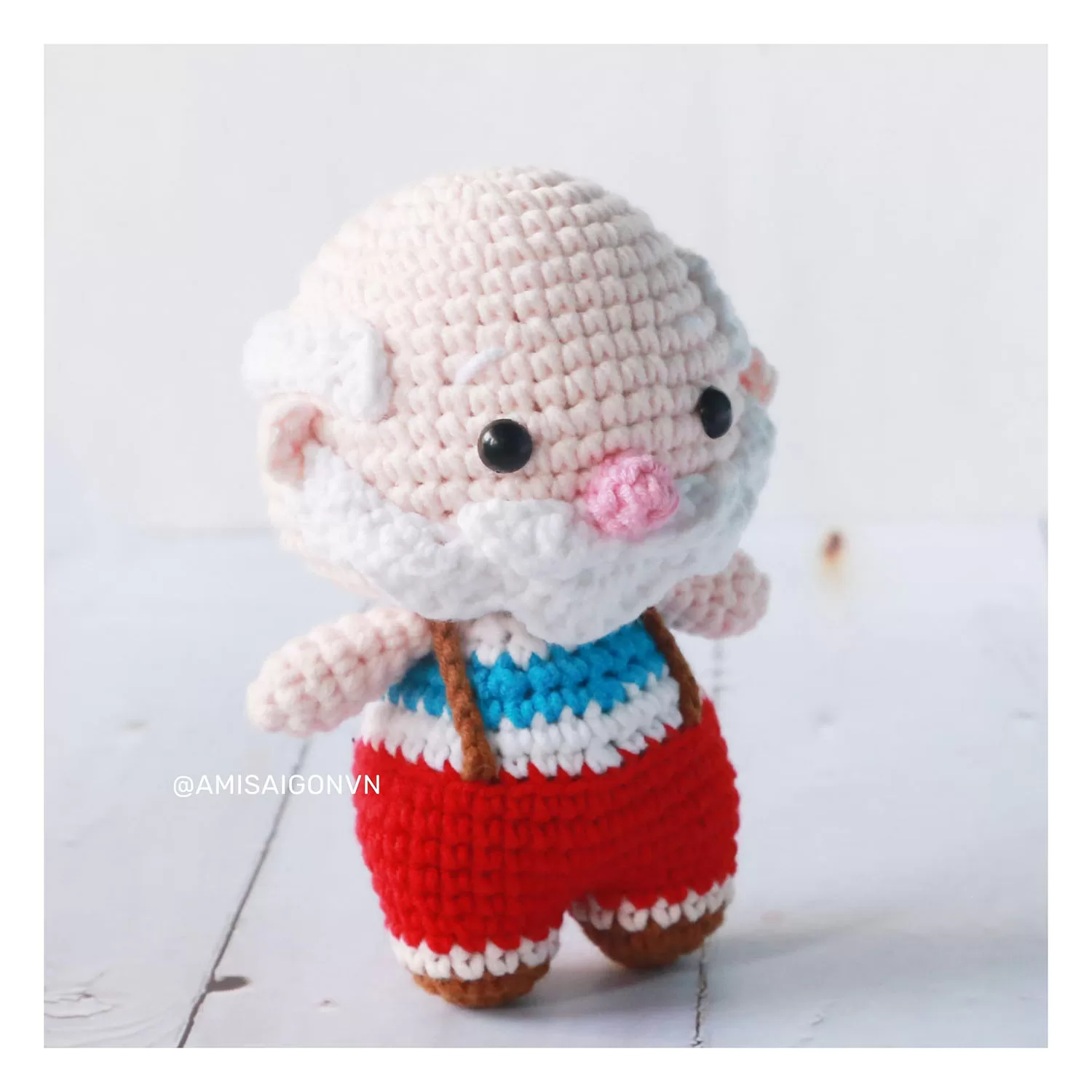 Grandpa Amigurumi | Crochet Pattern | Amigurumi Tutorial PDF in English | AmiSaigon