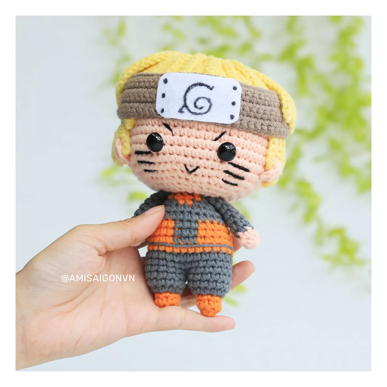 Naruto Doll Amigurumi | Crochet Pattern | Amigurumi Tutorial PDF in English | AmiSaigon