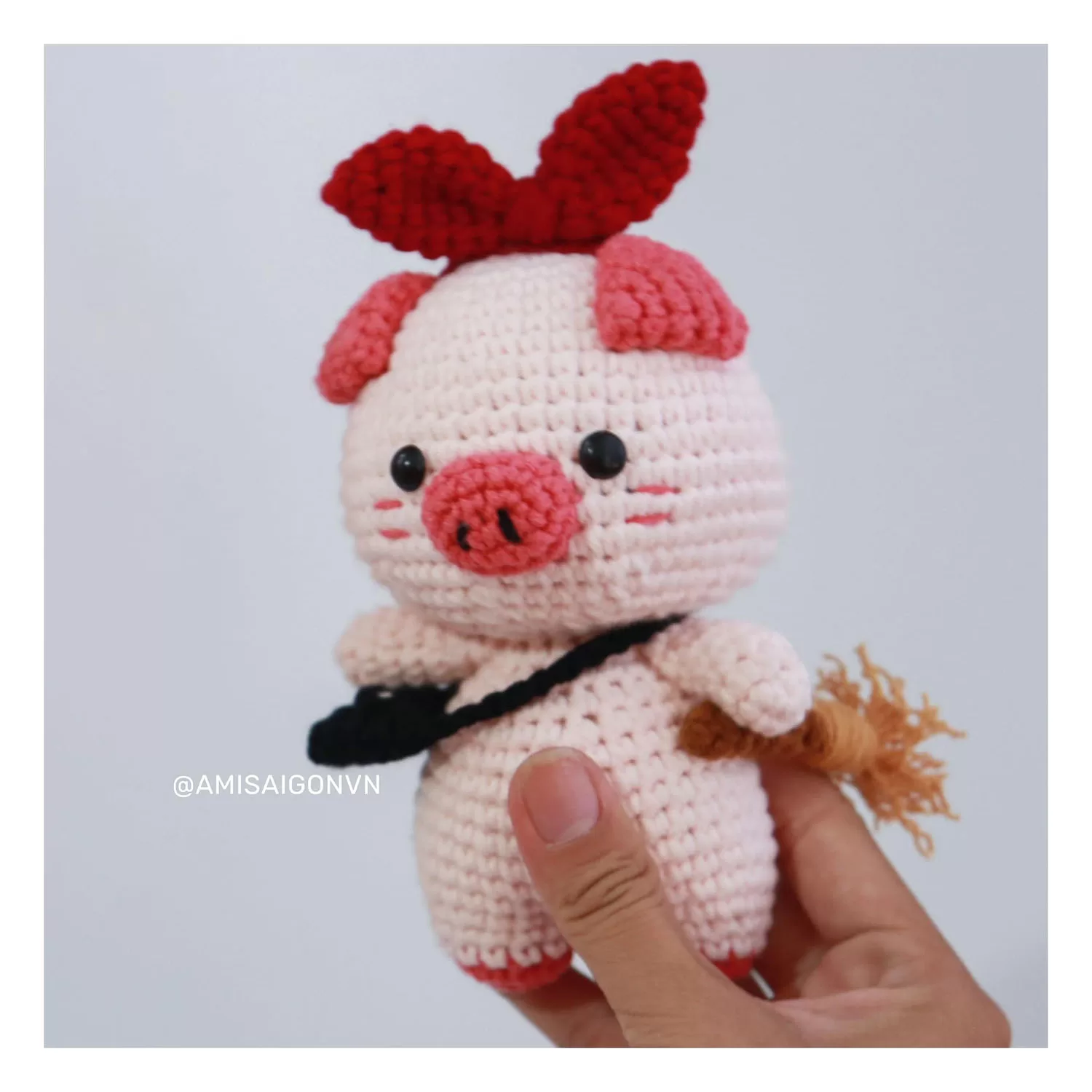 Pig Girl Amigurumi | Crochet Pattern | Amigurumi Tutorial PDF in English | AmiSaigon