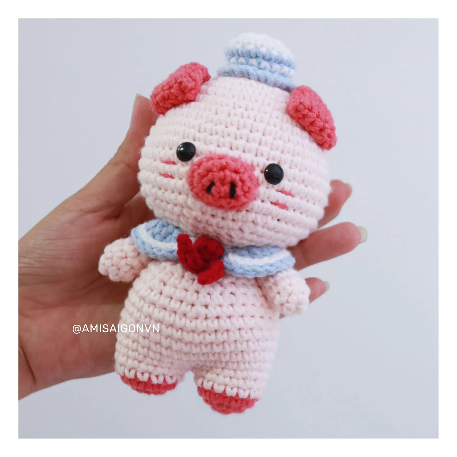 Pig Boy Amigurumi | Crochet Pattern | Amigurumi Tutorial PDF in English | AmiSaigon