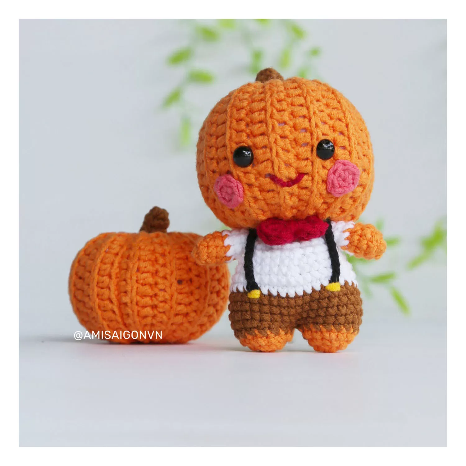 Pumpkin doll Halloween Amigurumi | Crochet Pattern | Amigurumi Tutorial PDF in English | AmiSaigon
