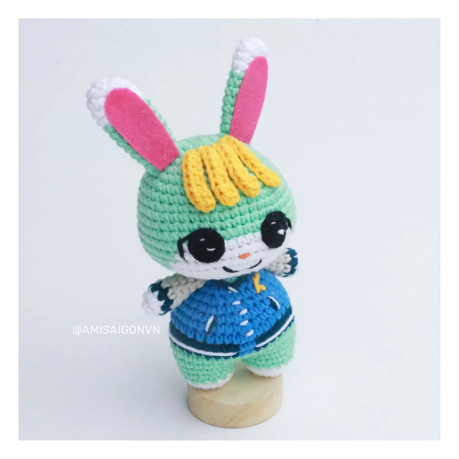 Sasha (Rabbit) Amigurumi | Crochet Pattern | Amigurumi Tutorial PDF in English | AmiSaigon