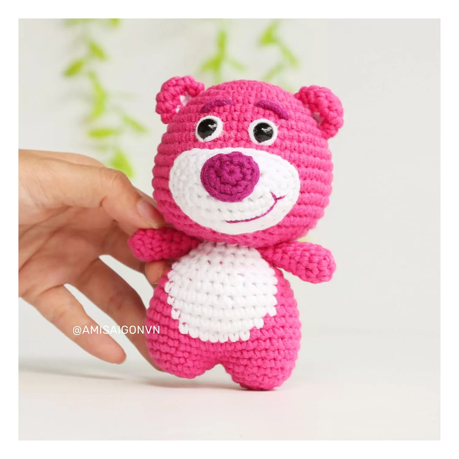 Losto Strawberry Bear Amigurumi | Crochet Pattern | Amigurumi Tutorial PDF in English | AmiSaigon