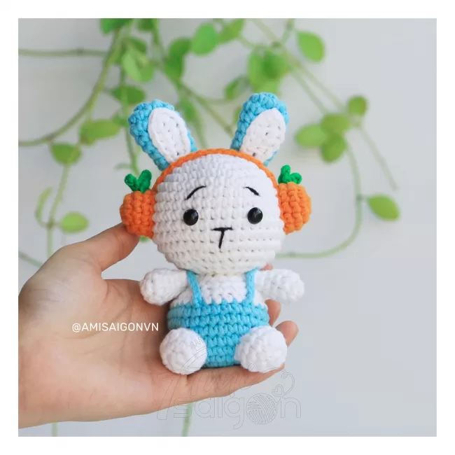 Rabbit Amigurumi | Crochet Pattern | Amigurumi Tutorial PDF in English | AmiSaigon
