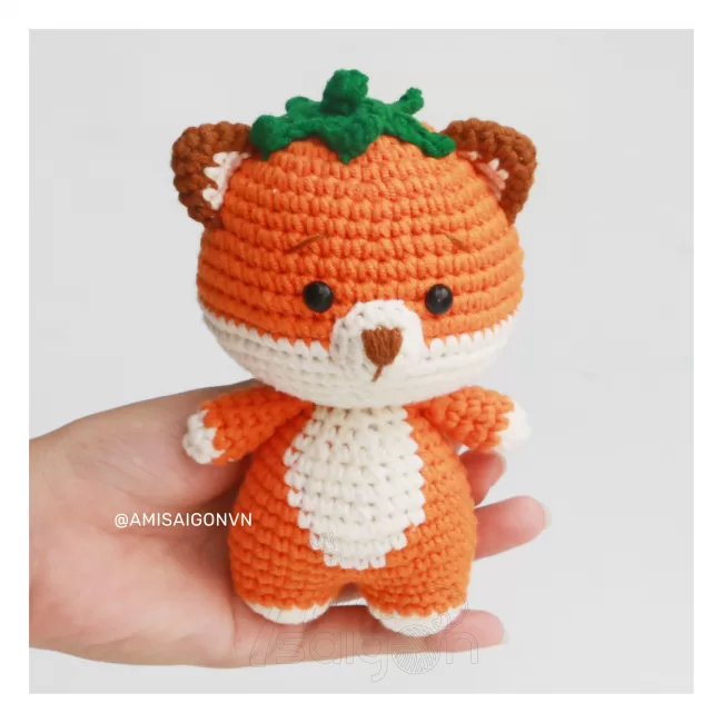 Fox Panda Amigurumi | Crochet Pattern | Amigurumi Tutorial PDF in English | AmiSaigon