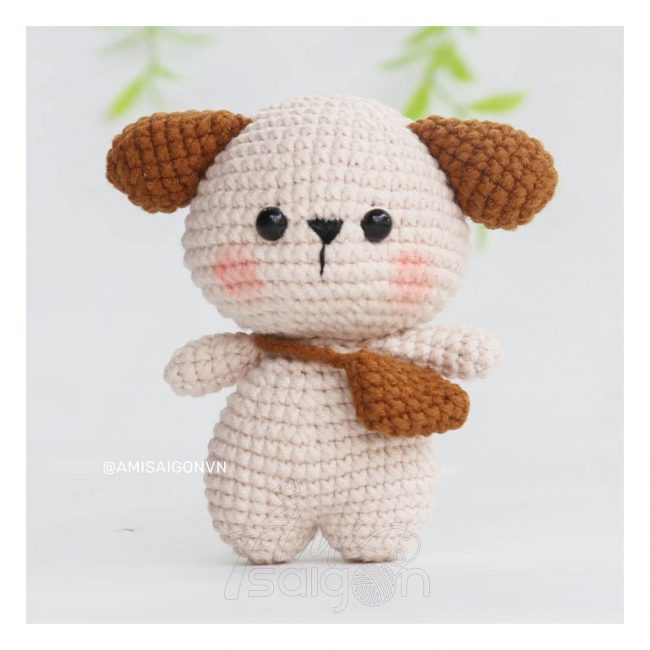 Puppy Dog | Crochet Pattern | Amigurumi Tutorial PDF in English | AmiSaigon