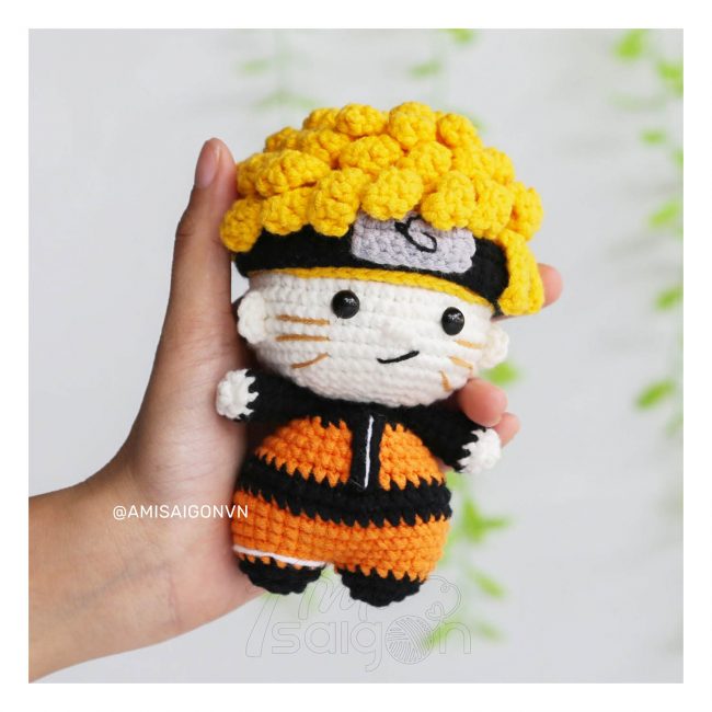 Naruto Doll | Crochet Pattern | Amigurumi Tutorial PDF in English | AmiSaigon